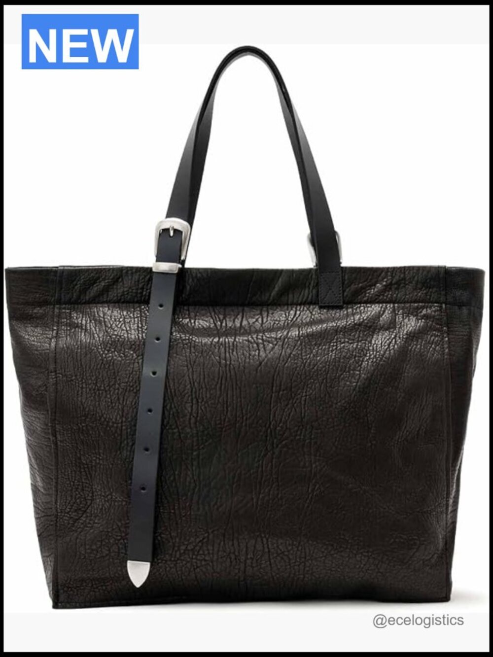 Genuine Leather Tote Handbag Laptop Satchel